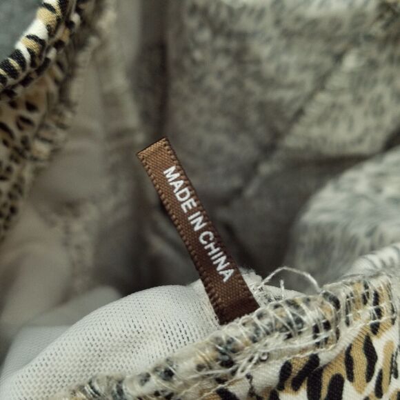 J. McLaughlin Women's 8 Animal Print Beige Leggings 30.5" 29.5" 8.5" - Picture 9 of 10